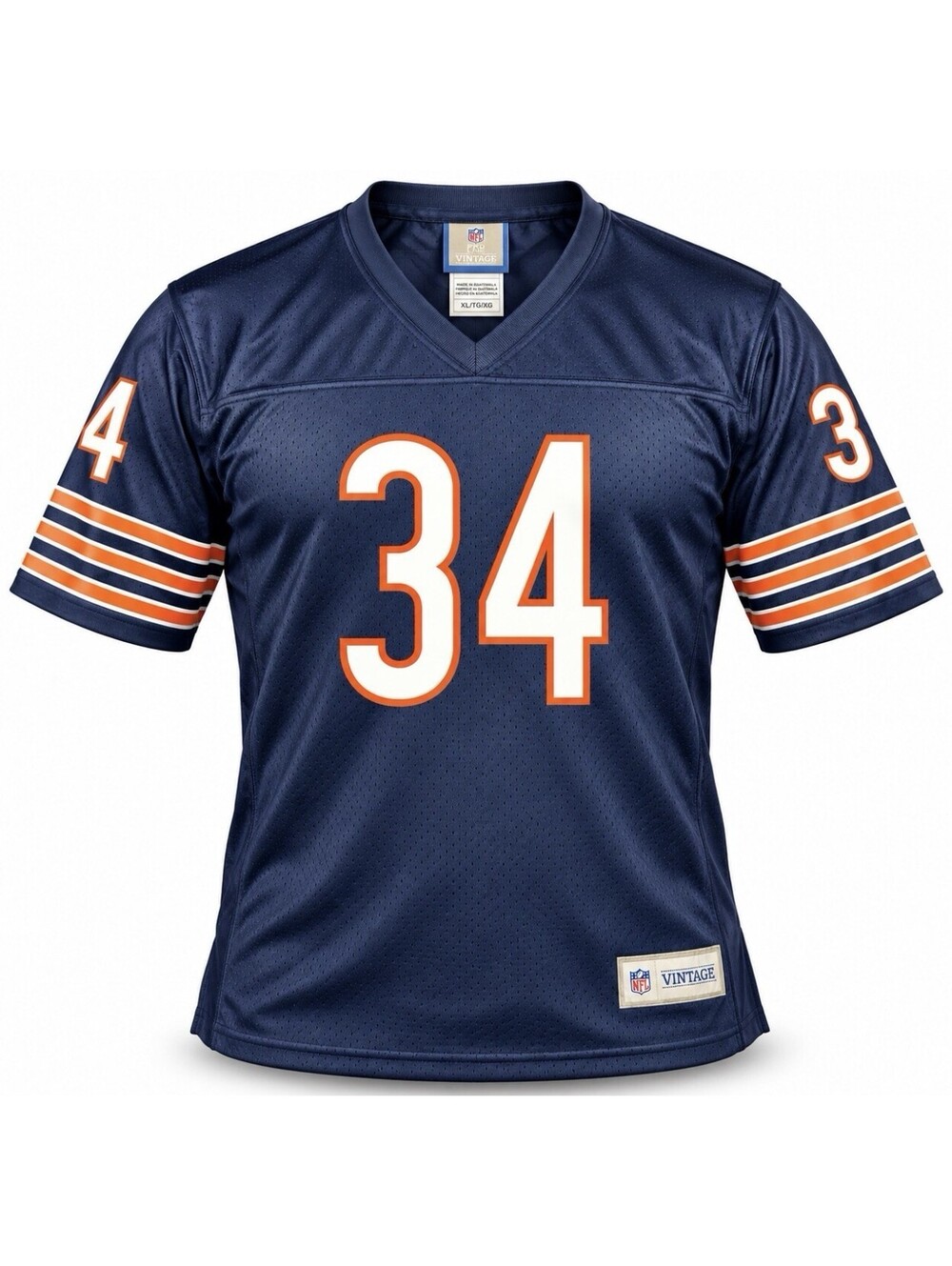 NFL Pro Line Vintage Walter Payton Chicago Bears #34 Jersey Men’s XL Navy New